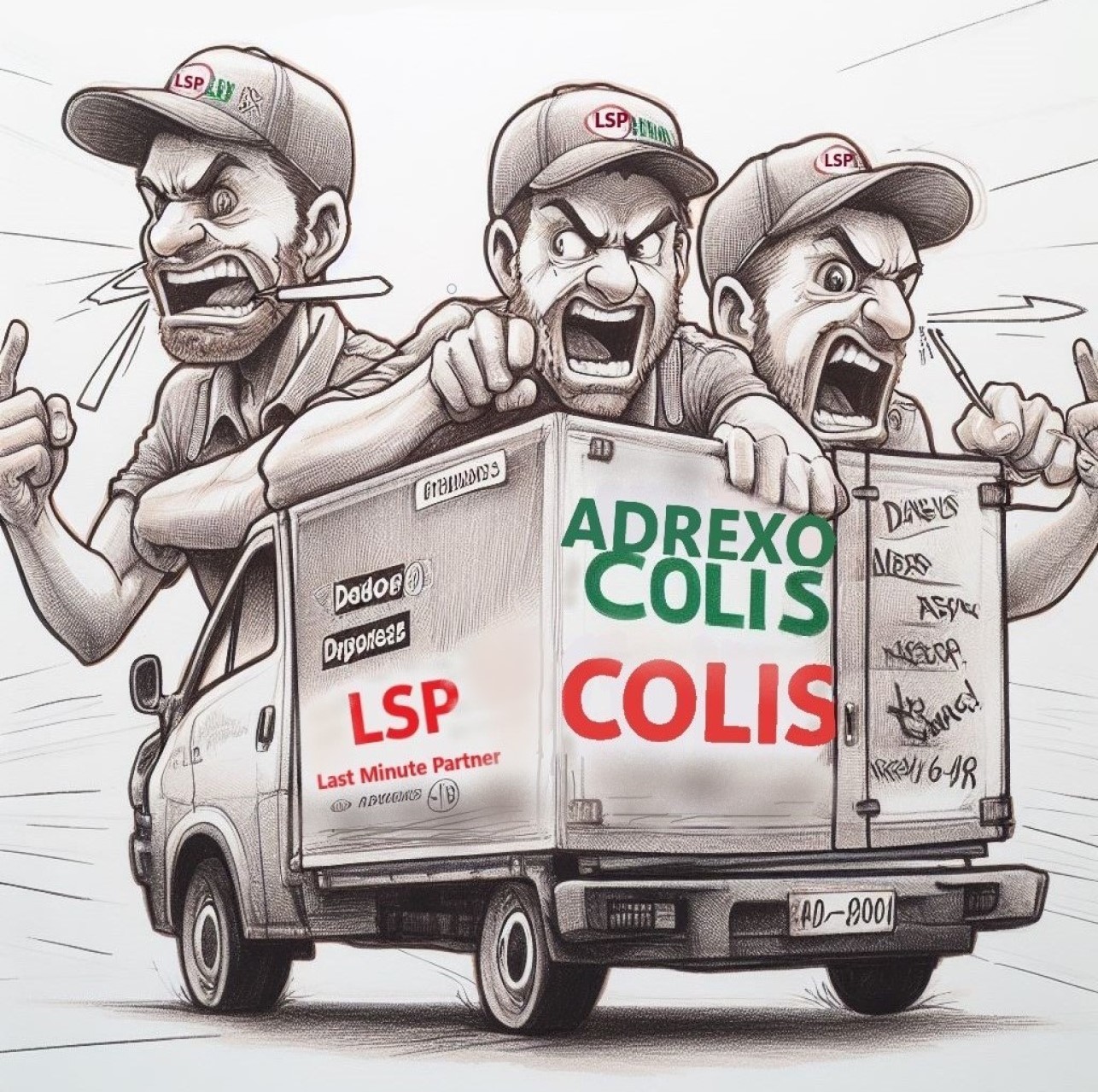 LSP2 Syndicat FO au service des salariés d'ADREXO - Chauffeurs livreurs (CL), c'est la grogne chez LSP (ex Adrexo Colis) !