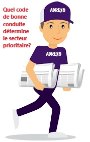 distributeur Syndicat FO au service des salariés d'ADREXO - Permis de distribuer: Priorité au code
