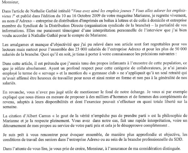 courrierpons Syndicat FO au service des salari&eacute;s d'ADREXO - Actualit&eacute;s - Results from #837